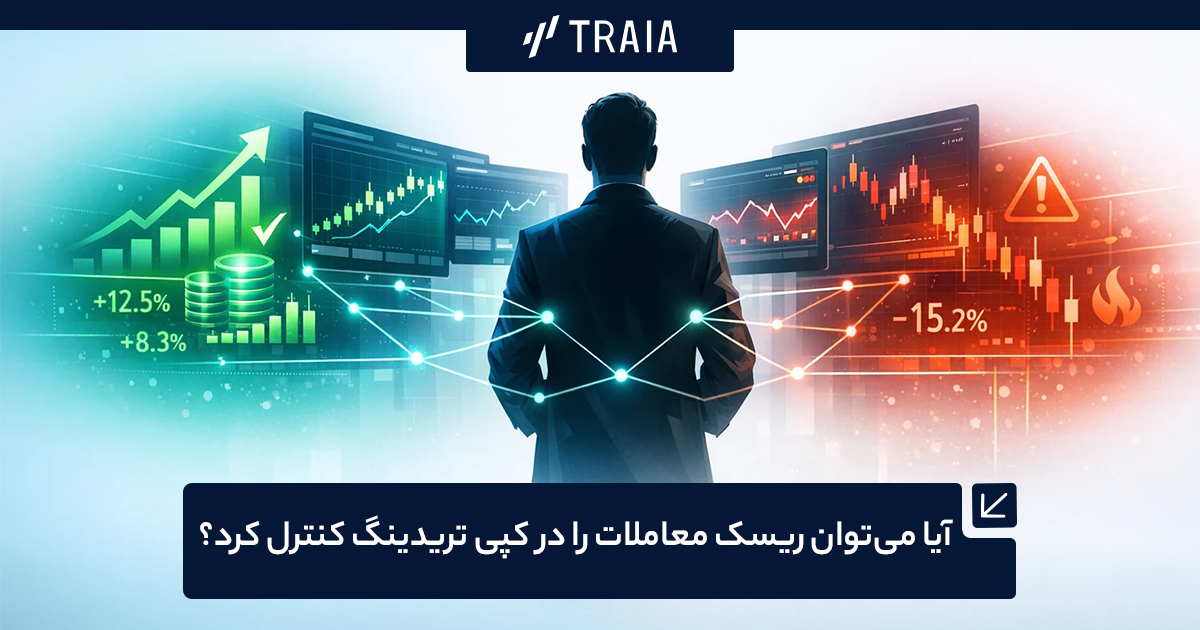 کنترل ریسک معاملات در کپی ترید ترایا