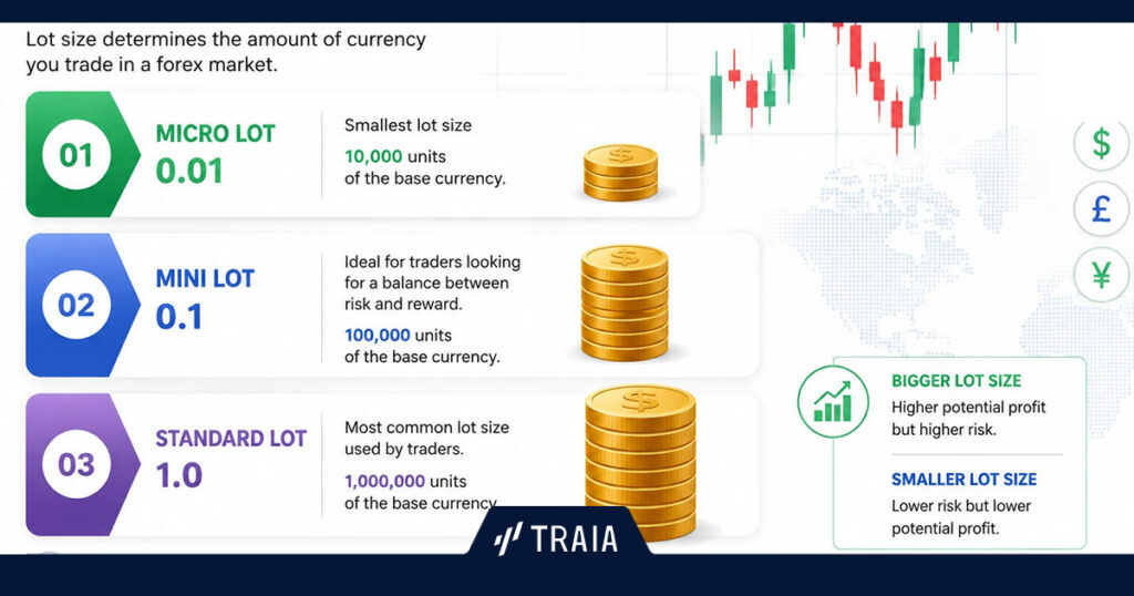 مدیریت ریسک در فارکس با انتخاب لات مناسب و نمایش نمودار سود و ضرر